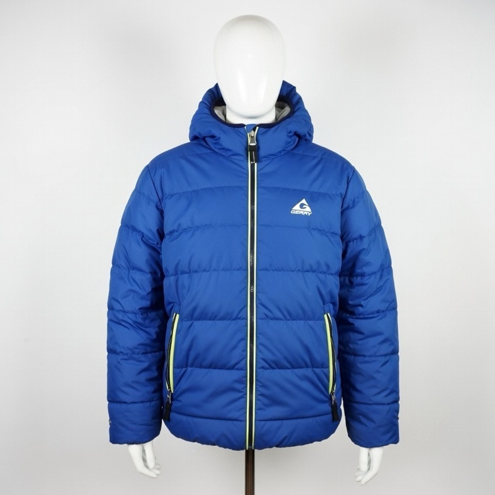 Gerry Kids Puffer Jacket - 6 - Blue / Green